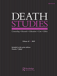 Cover image for Death Studies, Volume 43, Issue 7, 2019