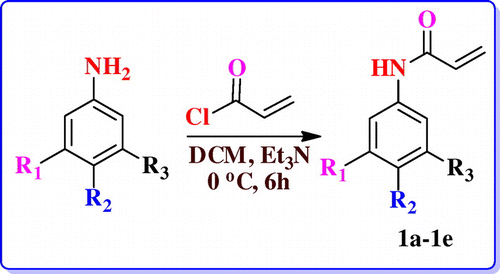 Scheme 1. Synthesis of N–phenyl acrylamide.