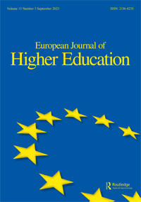 Cover image for European Journal of Higher Education, Volume 13, Issue 3, 2023