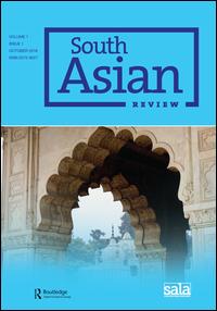 Cover image for South Asian Review, Volume 36, Issue 3, 2015