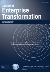 Cover image for Journal of Enterprise Transformation, Volume 7, Issue 3-4, 2017