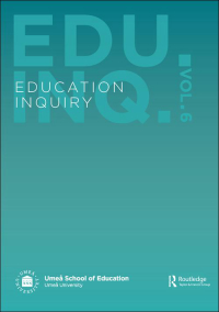 Cover image for Education Inquiry, Volume 12, Issue 1, 2021