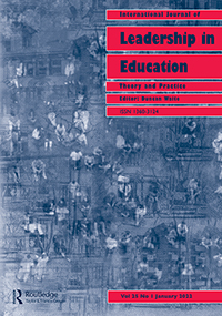 Cover image for International Journal of Leadership in Education, Volume 25, Issue 1, 2022