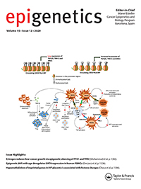 Cover image for Epigenetics, Volume 15, Issue 12, 2020