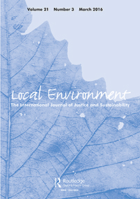 Cover image for Local Environment, Volume 21, Issue 3, 2016