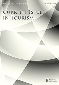 Cover image for Current Issues in Tourism, Volume 20, Issue 1, 2017