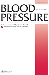 Cover image for Blood Pressure, Volume 30, Issue 2, 2021