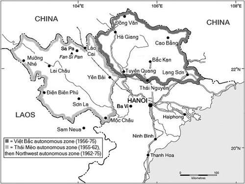 Figure 1. Map of Northern Vietnam.