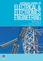 Cover image for Australian Journal of Electrical and Electronics Engineering, Volume 6, Issue 3, 2009