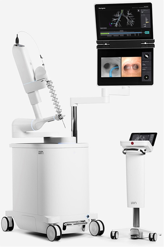 Figure 3 Ion Endoluminal System (Intuitive Surgical, Sunnyvale, CA).