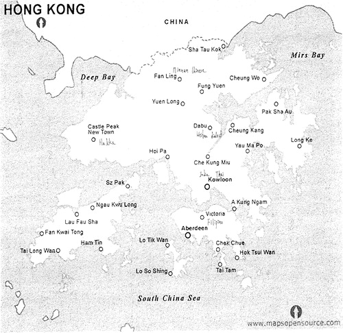 Figure 7. Example of map challenging dominant ideology with Hakka.