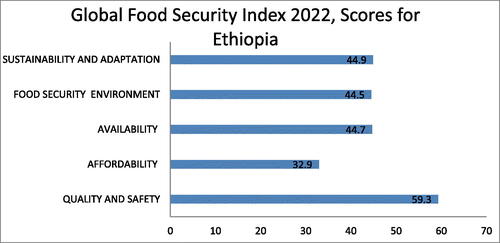 Figure 1. Source: Adapted from global food security index, 2022.