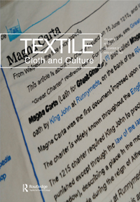 Cover image for TEXTILE, Volume 15, Issue 4, 2017