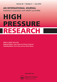 Cover image for High Pressure Research, Volume 36, Issue 2, 2016