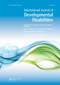 Cover image for International Journal of Developmental Disabilities, Volume 69, Issue 3, 2023