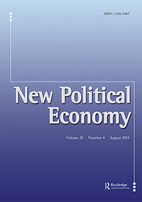 Cover image for New Political Economy, Volume 20, Issue 4, 2015