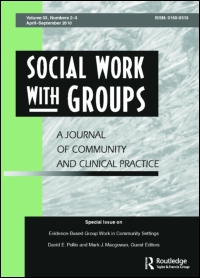 Cover image for Social Work With Groups, Volume 40, Issue 3, 2017