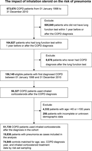 Figure 1 Study flowchart (nested case-control study).