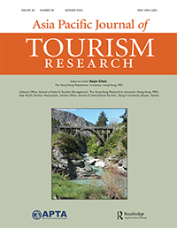 Cover image for Asia Pacific Journal of Tourism Research, Volume 20, Issue 10, 2015
