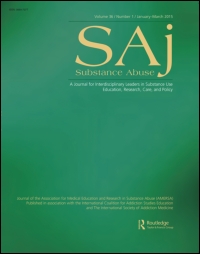 Cover image for Substance Abuse, Volume 38, Issue 1, 2017