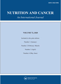 Cover image for Nutrition and Cancer, Volume 72, Issue 1, 2020