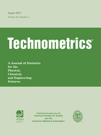 Cover image for Technometrics, Volume 59, Issue 3, 2017