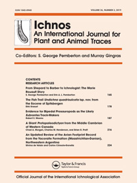 Cover image for Ichnos, Volume 26, Issue 3, 2019