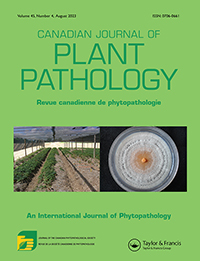 Cover image for Canadian Journal of Plant Pathology, Volume 45, Issue 4, 2023