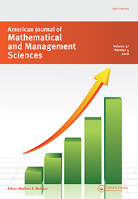 Cover image for American Journal of Mathematical and Management Sciences, Volume 37, Issue 4, 2018