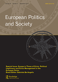 Cover image for European Politics and Society, Volume 18, Issue 3, 2017