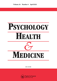 Cover image for Psychology, Health & Medicine, Volume 26, Issue 4, 2021