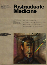 Cover image for Postgraduate Medicine, Volume 64, Issue 5, 1978