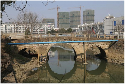 Figure 13. Lateral view of the Yongchang Bridge.