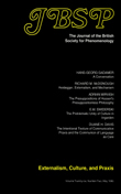 Cover image for Journal of the British Society for Phenomenology, Volume 26, Issue 2, 1995