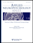 Cover image for Applied Neuropsychology: Adult, Volume 19, Issue 3, 2012