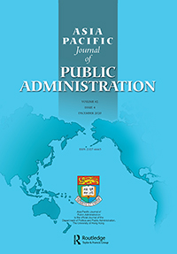Cover image for Asia Pacific Journal of Public Administration, Volume 42, Issue 4, 2020