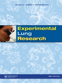 Cover image for Experimental Lung Research, Volume 44, Issue 7, 2018