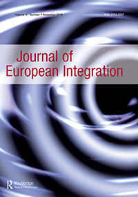 Cover image for Journal of European Integration, Volume 41, Issue 7, 2019