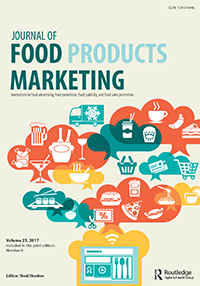 Cover image for Journal of Food Products Marketing, Volume 23, Issue 8, 2017