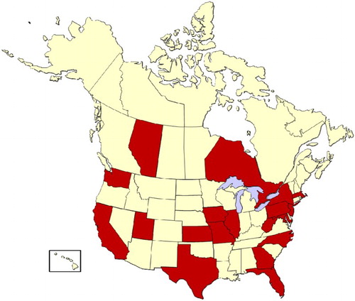 10 Reported usage of downhole camera throughout North America.