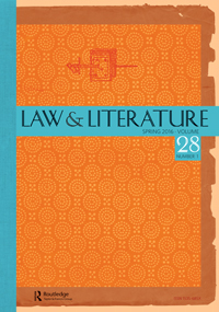 Cover image for Law & Literature, Volume 28, Issue 1, 2016