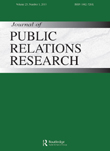 Cover image for Journal of Public Relations Research, Volume 22, Issue 2, 2010