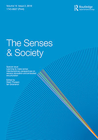 Cover image for The Senses and Society, Volume 14, Issue 2, 2019