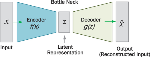 Figure 5. Schematic representation of a standard autoencoder model.