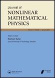 Cover image for Journal of Nonlinear Mathematical Physics, Volume 21, Issue 4, 2014