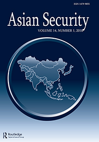 Cover image for Asian Security, Volume 14, Issue 1, 2018