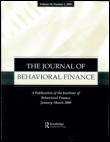 Cover image for Journal of Behavioral Finance, Volume 14, Issue 2, 2013