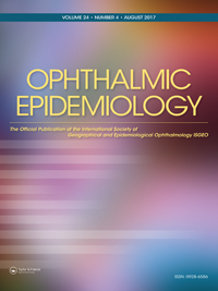 Cover image for Ophthalmic Epidemiology, Volume 24, Issue 4, 2017