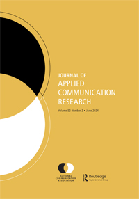 Cover image for Journal of Applied Communication Research, Volume 52, Issue 3, 2024