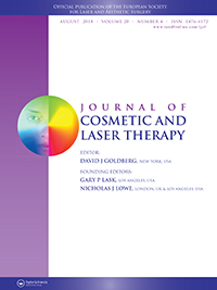 Cover image for Journal of Cosmetic and Laser Therapy, Volume 20, Issue 4, 2018